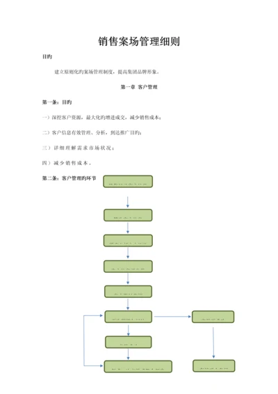 销售案场管理细则.docx