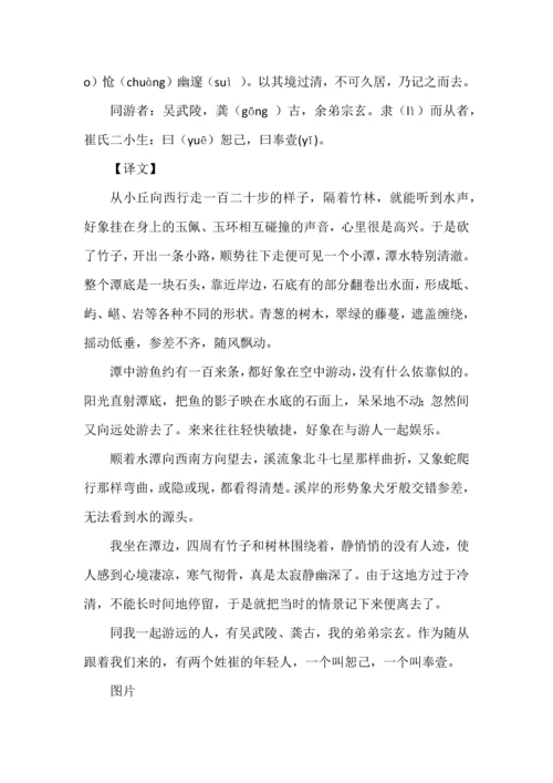 初中语文八年级下册语文必背古诗文整理(原文+译文）.docx