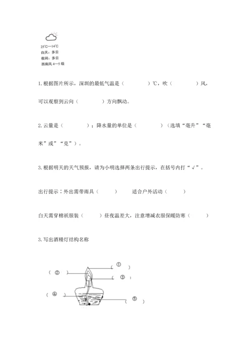 教科版三年级上册科学期末测试卷精品（典型题）.docx