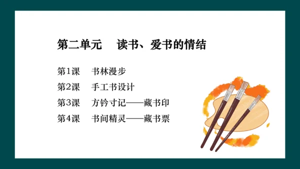 第二单元第2课《手工书设计》课件（共20页）