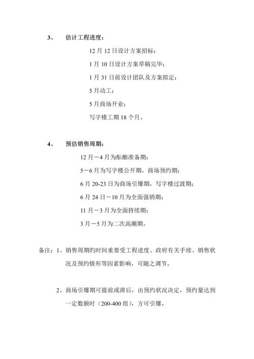 地产专项项目专题策划专题方案.docx