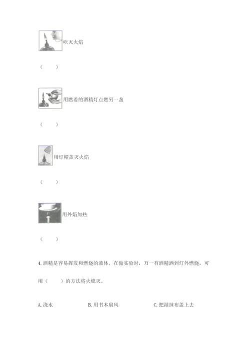 教科版三年级上册科学期末测试卷（黄金题型）.docx