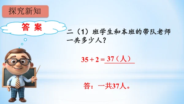 2.100以内的加法和减法（加法-不进位加）课件(共24张PPT)二年级上册数学人教版
