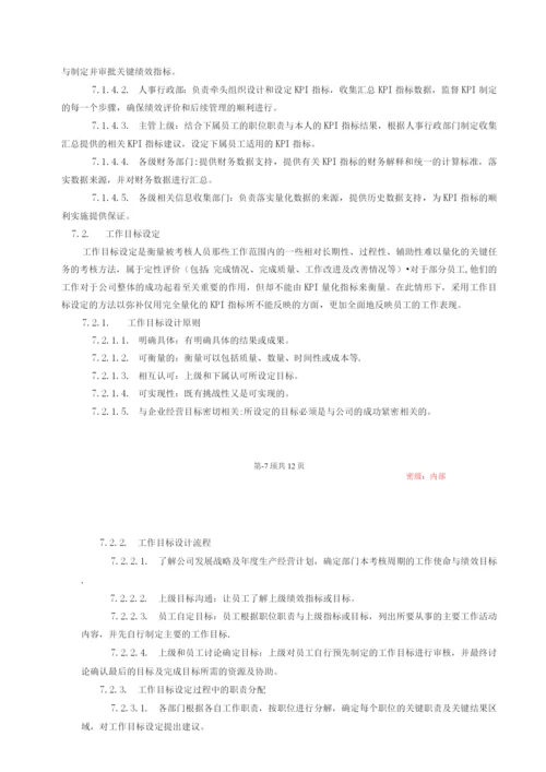 物联网行业绩效管理制度.docx