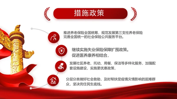红色党建党支部工作总结汇报计划PPT党课