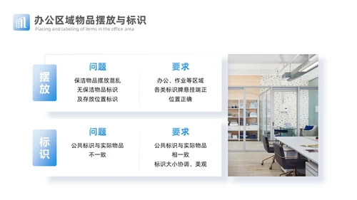 蓝色商务实拍风物业6S管理PPT模板6S管理培训