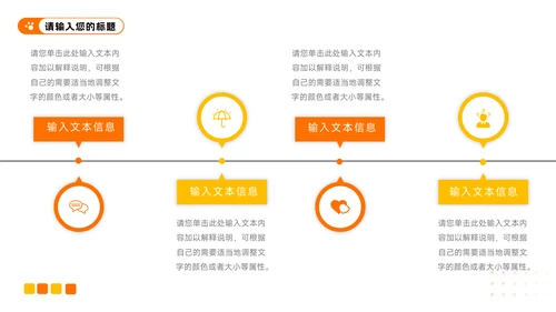橙黄简洁宠物健康护理PPT模板