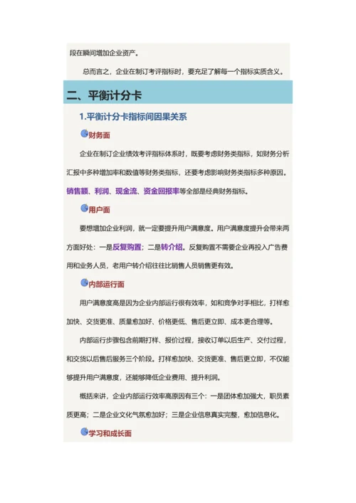 常见的绩效综合考核指标综合体系.docx