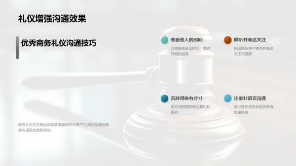 律师商务礼仪解析