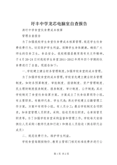 圩丰中学龙芯电脑室自查报告 (2).docx