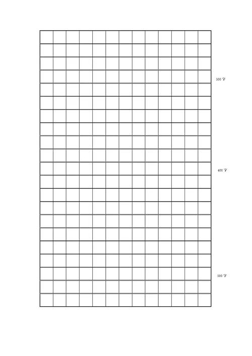 A4作文方格纸模板