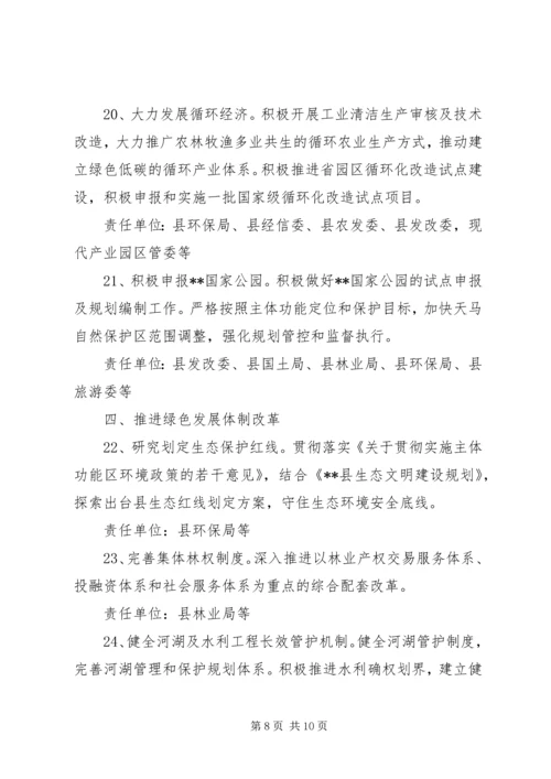 绿色发展工作计划.docx