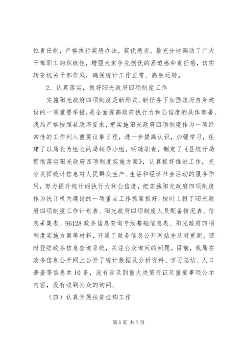 统计局上半年工作总结和下半年工作计划_1 (2).docx