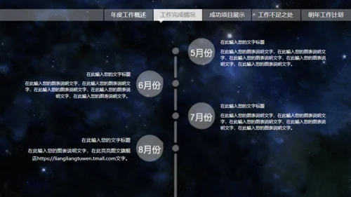 动感星球宇宙星空片头科技公司通用PPT模板