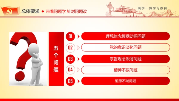 两学一做学习教育ppt宣讲课件