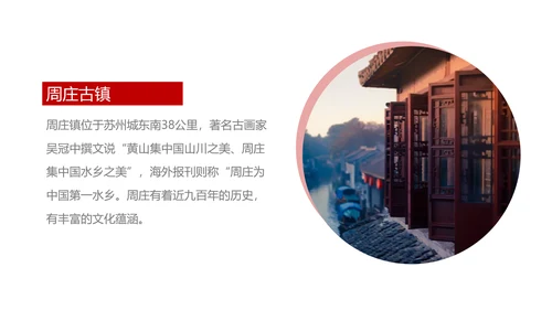 印象苏州旅游城市风光PPT模板