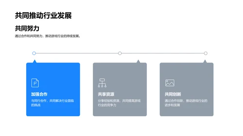 游戏业绩季报PPT模板