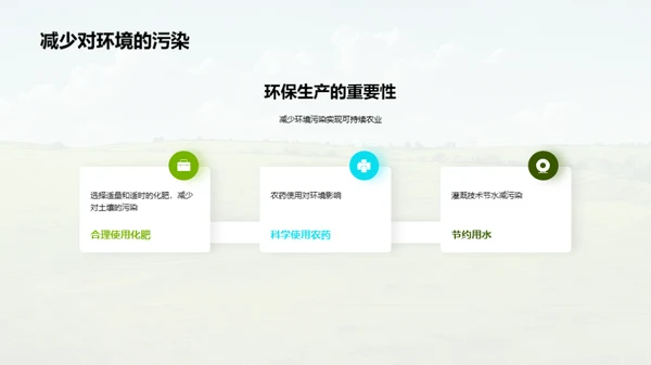 农业生产环境保护演讲