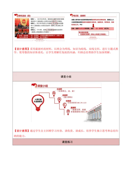 6.1《国家权力机关》第二课时