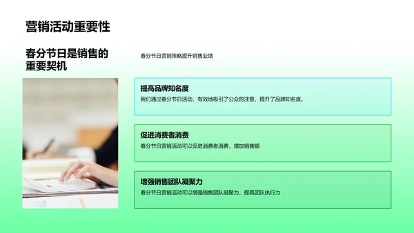 春分节营销策略解读PPT模板