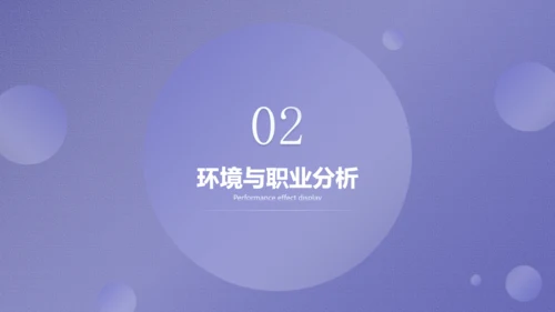 大学生职业规划，未知与好奇通用PPT模板