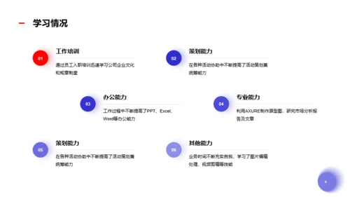 蓝色简约互联网通讯工作总结PPT案例