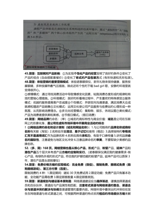 网络营销期末考试简答题.docx