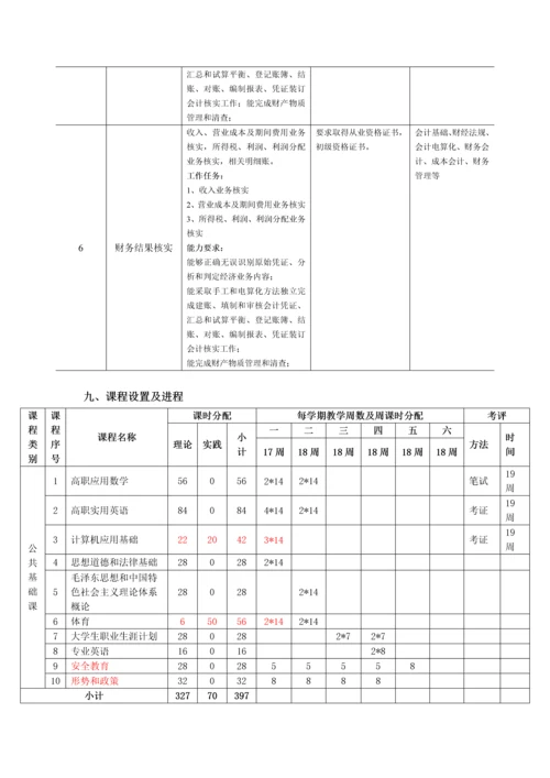 会计人才培养专业方案.docx