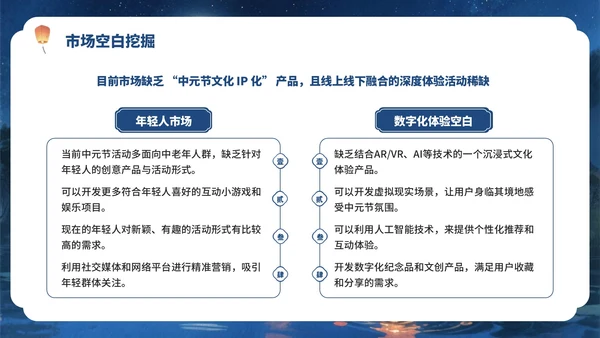 蓝色中国风传承文化+创新活动PPT模板