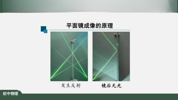 人教版 初中物理 八年级上册 第四章 光现象 4.3 平面镜成像 课件（共46张PPT）