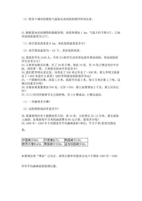 六年级小升初数学应用题50道及参考答案（黄金题型）.docx