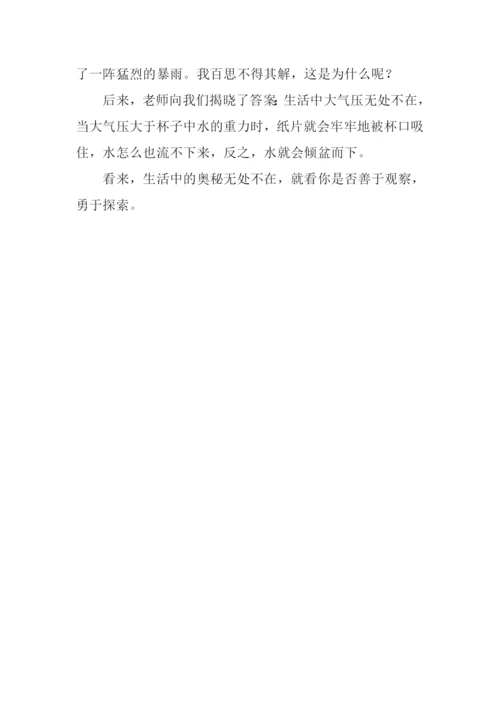 一次有趣的实验作文600字.docx