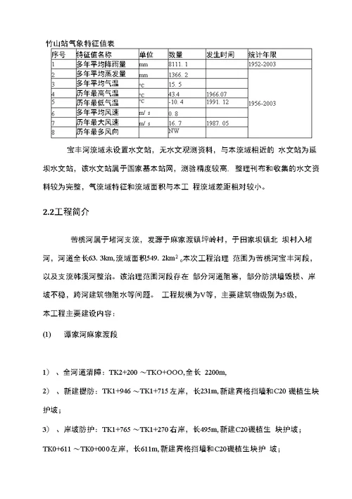 治理工程防洪度汛预案