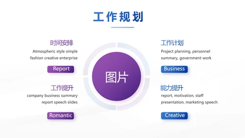 紫色创意大气保险公司创说会PPT