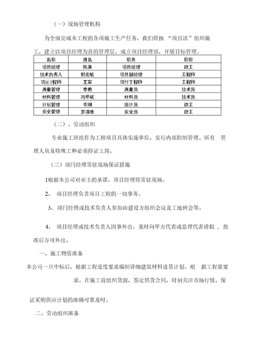 内墙粉刷施工方案