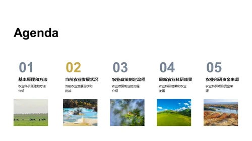 科研助力农业转型