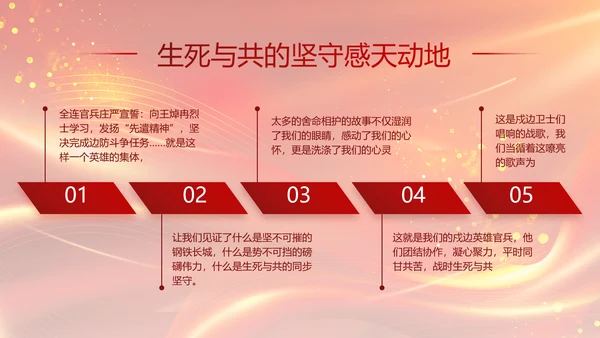 红色党风廉政反腐倡廉年年终总结PPT
