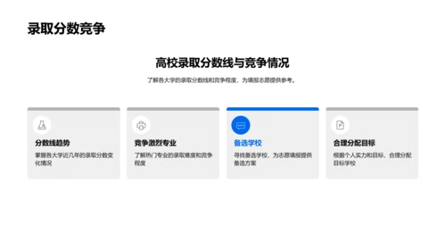 大学专业选择报告PPT模板
