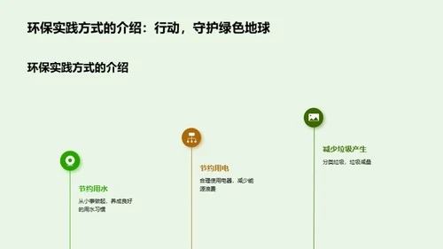 环保生活实践者