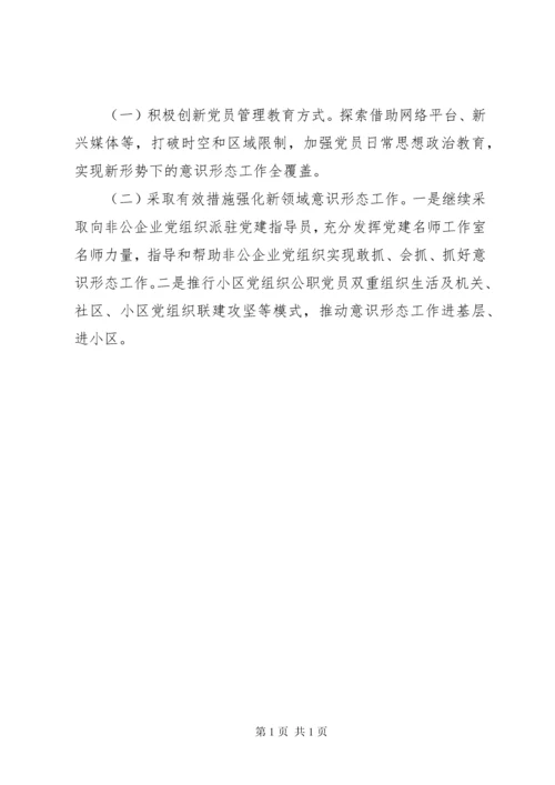 关于意识形态领域研判分析情况报告.docx