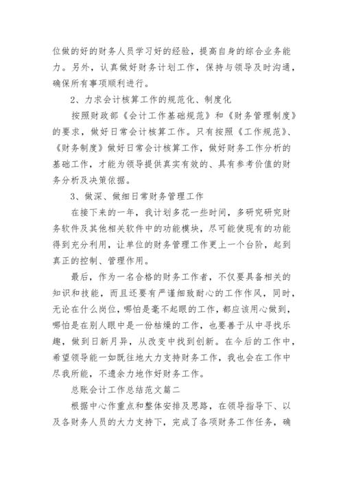 总账会计工作总结范文最新大全.docx