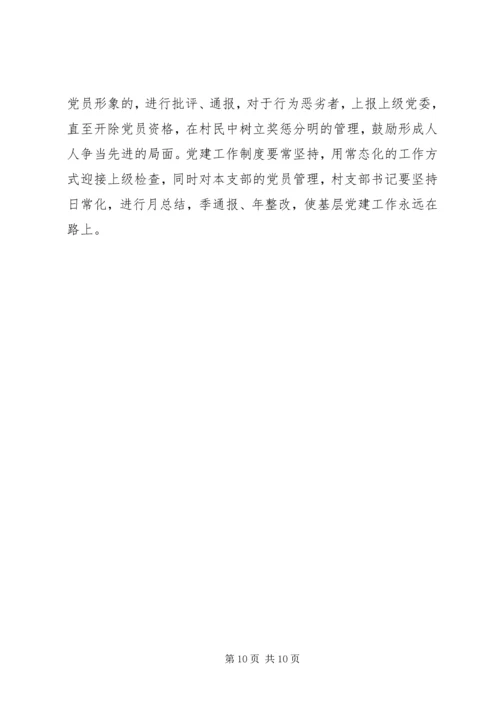 村级党支部书记抓党建工作调研报告.docx