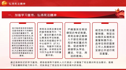 国家宪法日全国法制宣传日宪法宣传周工作方案PPT
