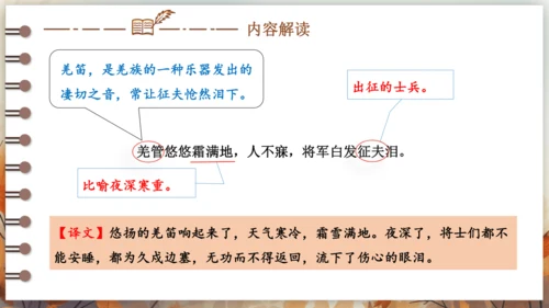 12 词四首——渔家傲·秋思 课件(共29张PPT) 2024-2025学年语文部编版九年级下册
