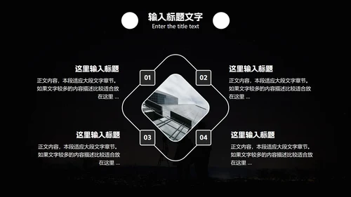 日常工作项目计划总结汇报PPT模板