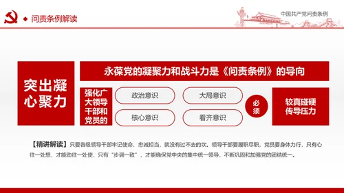 贯彻落实问责条例推进全面从严治党PPT
