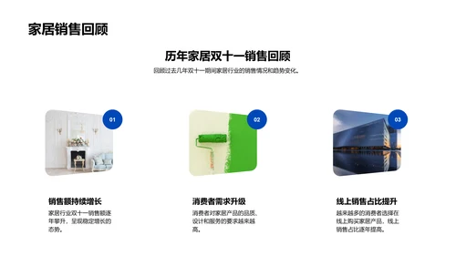 双十一家居销售策略PPT模板