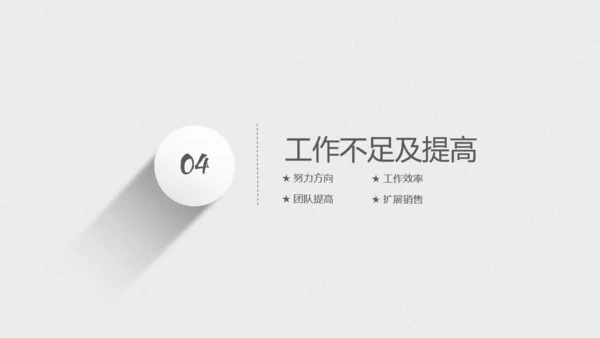 极简灰白年度工作总结报告通用PPT模板