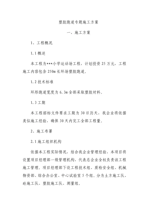 塑胶跑道专项综合标准施工专业方案.docx