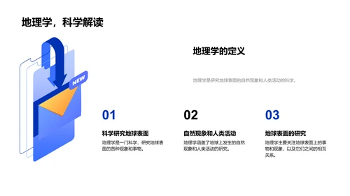 初识地理学PPT模板